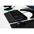 Korsarz | Gumowa kopuła | K55 RGB PRO | Klawiatura do gier | Klawiatura do gier | Światło LED RGB | Stany Zjednoczone | Przewodowe | Czarny - 2742944