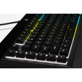 Korsarz | Gumowa kopuła | K55 RGB PRO | Klawiatura do gier | Klawiatura do gier | Światło LED RGB | Stany Zjednoczone | Przewodowe | Czarny - 2742938