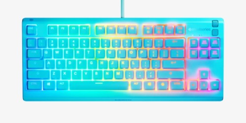Klawiatura SteelSeries Apex 3 TKL US, aqua - 2891570
