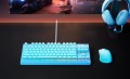 Klawiatura SteelSeries Apex 3 TKL US, aqua - 2814773