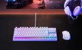 Klawiatura SteelSeries Apex 3 TKL US, kolor lawendowy - 2891573