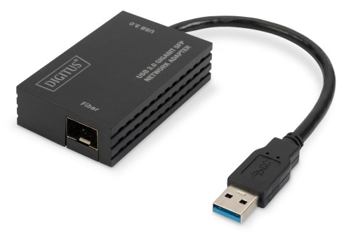 Digitus Adapter sieciowy USB 3.0 Gigabit SFP - 1912062