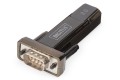 Adapter DIGITUS DA-70156 (USB M - RS-232 M; kolor czarny) - 1598405