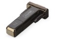 Adapter DIGITUS DA-70156 (USB M - RS-232 M; kolor czarny) - 1124903