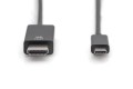 DIGITUS KABEL USB C/HDMI M/M 3.1 4K60HZ 5M CZARNY - 2033445