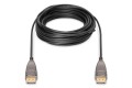 Kabel DP/DP M/M czarny 10m DisplayPort 1.4 Hybrydowy  AOC 8K 60Hz UHD - 2743422