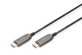 Kabel połączeniowy hybrydowy HDMI 2.1 Ultra High Speed 8K60Hz UHD HDMI A/HDMI A M/M czarny 15m - 2892108