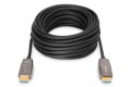 Kabel połączeniowy hybrydowy HDMI 2.1 Ultra High Speed 8K60Hz UHD HDMI A/HDMI A M/M czarny 15m - 2833644