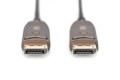 Kabel DP/DP M/M czarny 15m DisplayPort 1.4 Hybrydowy  AOC 8K 60Hz UHD - 2892112