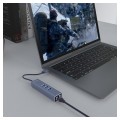 SAVIO AK-58 3-PORTOWY HUB USB-A Z ADAPTEREM RJ-45 - 2892121