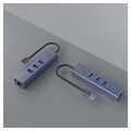 SAVIO AK-58 3-PORTOWY HUB USB-A Z ADAPTEREM RJ-45 - 2892119
