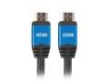 Kabel Lanberg Premium CA-HDMI-20CU-0010-BL (HDMI M - HDMI M; 1m; kolor czarny) - 1452139