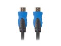 Kabel Lanberg CA-HDMI-20CU-0005-BK (HDMI M - HDMI M; 0,50m; kolor czarny) - 1186903