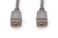 Digitus Hybrydowy kabel światłowodowy 4K AOC HDMI z 10m odłączanym wtykiem - 2692344