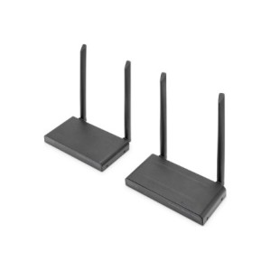 DIGITUS DS-55328 Bezprzewodowy przedłużacz KVM 4K HDMI, 150 m