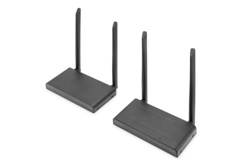DIGITUS DS-55328 Bezprzewodowy przedłużacz KVM 4K HDMI, 150 m - 2428364
