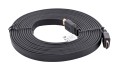 Kabel Lanberg CA-HDMI-21CU-0050-BK (HDMI M - HDMI M; 5m; kolor czarny) - 2480873