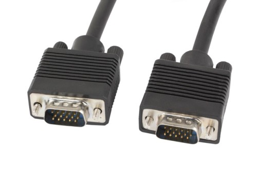 Kabel Lanberg CA-VGAC-10CC-0100-B (D-Sub (VGA) M - D-Sub (VGA) M; 10m; kolor czarny) - 2892231