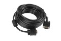 Kabel Lanberg CA-VGAC-10CC-0100-B (D-Sub (VGA) M - D-Sub (VGA) M; 10m; kolor czarny) - 910171