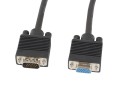 Kabel Lanberg CA-VGAC-10CC-0018-B+ (D-Sub (VGA) M - D-Sub (VGA) F; 1,8m; kolor czarny) - 2892234