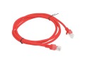 PATCHCORD KAT.5E UTP 1.5M CZERWONY FLUKE PASSED LANBERG 10-PACK - 2367972