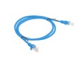 PATCHCORD KAT.6 UTP 1M NIEBIESKI FLUKE PASSED LANBERG 10-PACK - 2368001