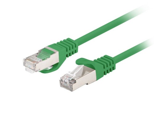 PATCHCORD KAT.6 FTP 0.25M ZIELONY FLUKE PASSED LANBERG 10-PACK - 2892379