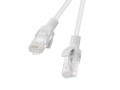 Patchcord UTP Lanberg PCU6-10CC-0100-S (RJ45 - RJ45 ; 1m; UTP; kat. 6; kolor szary) - 2892384