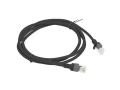 PATCHCORD KAT.6 UTP 1.5M CZARNY FLUKE PASSED LANBERG 10-PACK - 2367986