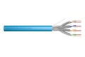 Digitus Kabel instalacyjny kat.6A, U/FTP, B2ca, AWG 23/1, LSOH, 100m, niebieski, karton - 2536621