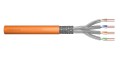 Digitus DK-1745-VH-5 kabel sieciowy Pomarańczowy 1000 m Cat7 S/FTP (S-STP) - 2054430