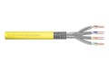 Digitus Kabel instalacyjny kat.7A, S/FTP, Dca-s1a d1 a1 , AWG 22/1, LSOH, 100m, żółty - 1912292