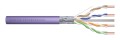 Digitus Kabel instalacyjny kat.6, F/UTP, Eca, AWG 23/1, LSOH, 305m, fioletowy, karton - 2758824