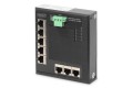 Switch Ethernet Gigabit 8-portowy, montaż DIN, rozszerzony zakres temp. - 2804115