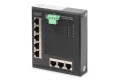 Switch Ethernet Gigabit 8-portowy, montaż DIN, rozszerzony zakres temp. - 2804109