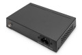 Digitus Przełącznik Gigabit Ethernet PoE, 4 porty PoE + 1 port uplink, dostępna moc zasilania PoE: 60 W - 2892760