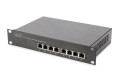Digitus 8-portowy przełącznik gigabitowy, 10 cali, niezarządzalny - 2588321