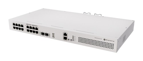 Przełącznik NET 16PORT 2SFP+/CRS418-8P-8G-2S+RM MIKROTIK - 2892782