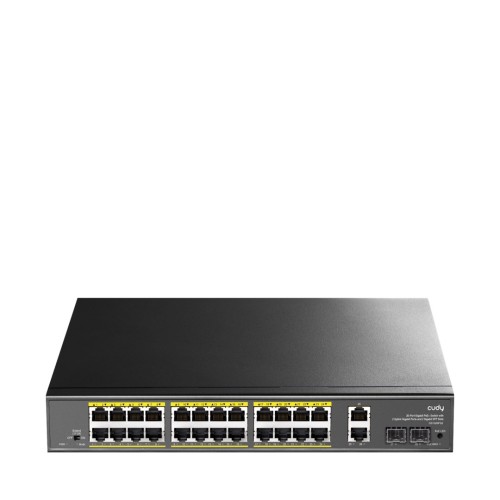 Switch Cudy GS1026PS2 Niezarządzany Gigabit Ethernet (10/100/1000) Obsługa PoE Czarny - 2892843