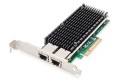 Digitus Dwuportowa karta sieciowa klasy serwerowej Ethernet 10 Gbps - 2249483