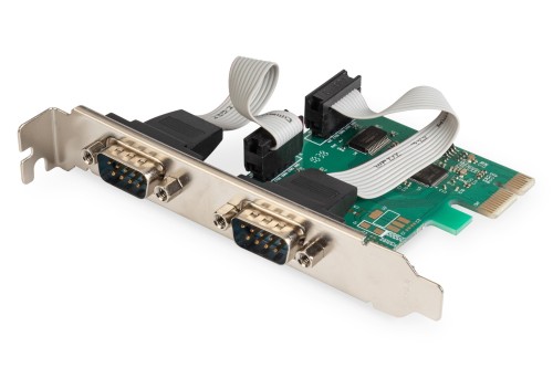 DIGITUS KONTROLER RS232 PCI EXPRESS 2XDB9L - 1914447