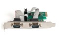 DIGITUS KONTROLER RS232 PCI EXPRESS 2XDB9L - 2893838