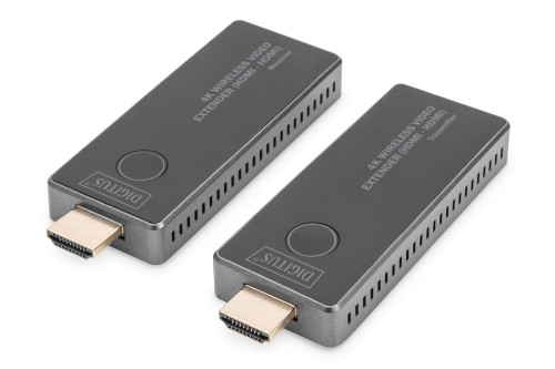 Przedłużacz/Extender HDMI bezprzewodowy 30m UHD 4K30Hz audio (zestaw) - 2679303