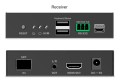Dodatkowy odbiornik do DS-55348, przedłużacz światłowodowy HDMI 4K/60Hz z KVM USB 1.1 przez IP 1G lub do 40km/300m/IP 1G - 2894012