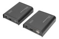 DIGITUS PRZEDŁUŻACZ (EXTENDER) KVM HDMI+USB 120M PO CAT.5E UTP/IP 1080P FHD 60HZ AUDIO (ZESTAW) DS-55202 - 1914615