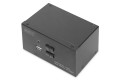 Przełącznik KVM, 2-portowy, podwójny wyświetlacz, 4K, HDMI - 2445949