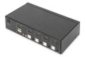 Przełącznik KVM, 4-portowy, pojedynczy wyświetlacz, 4K, HDMI - 2369413