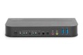 Digitus Przełącznik KVM, 2-portowy, 4K 60 Hz, 2 x DP in, 1 x DP/HDMI out - 2877059