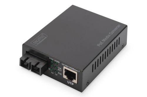 Konwerter mediów Gigabit PoE RJ45 / SC, MM, PSE - 2804874