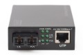 Konwerter mediów Gigabit PoE RJ45 / SC, MM, PSE - 2894139